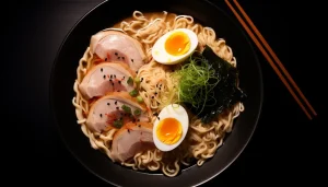 Японский рецепт рамёна со свининой и яйцами
